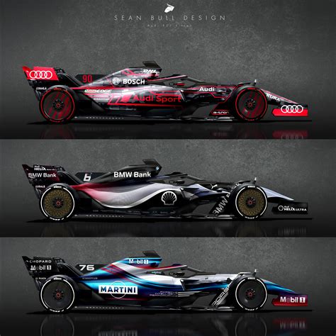 Comprehensive list of all f1 constructors and teams. F1 2021 'Regulation' Concepts and Liveries: Audi/BMW ...