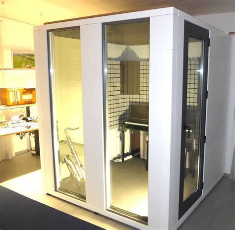 Perfect for artists looking to significantly improve recording quality in any room. Studiobricks acoustic glass booth | Studiobricks | Pinterest | Glasses and Acoustic