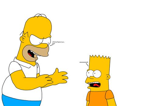Body Swap Homer And Bart By Mega Shonen One 64 On Deviantart