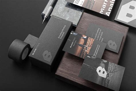 Blackstone Branding Mockup Vol 1 Design Template Place