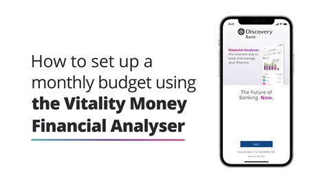 How To Set Up A Monthly Budget Using The Vitality Money Financial