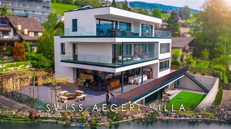 Swiss Aergeri Villa Luxury Swiss Villa On Lake Oberägeri Switzerland