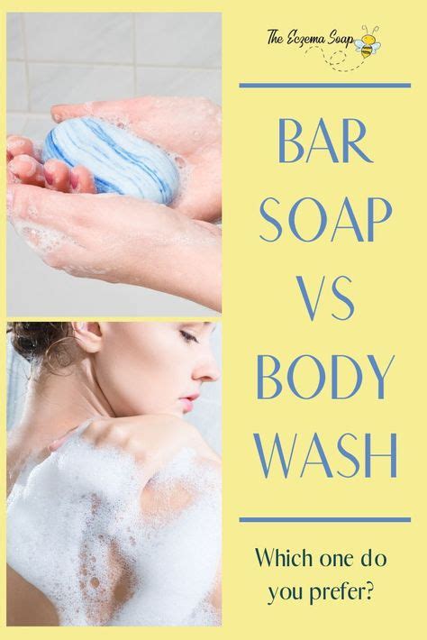 Bar Soap Vs Body Wash In 2020 Body Wash Natural Bar Soap Eczema Soap