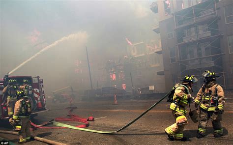 Houston Apartment Fire Destroys Entire Building Within Twenty Minutes