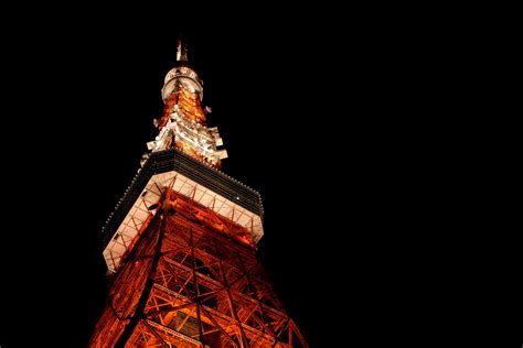 Wallpaper ID Tower Japan Night And Tokyo Tower Hd K Wallpaper Free Download