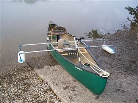 An outrigger will help get your canoe or kayak more stable. HJA World: Make an Outrigger for Your Canoe!