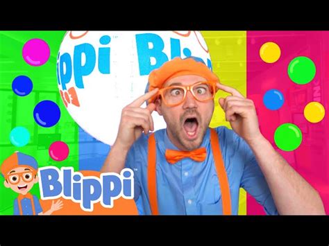 Blippi Plays With Color Balls At The Kids Museum Educational Videos