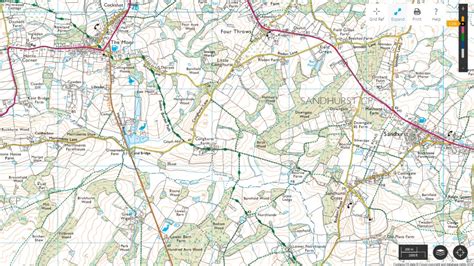 The Moor Map High Weald Uk Landscape Photography