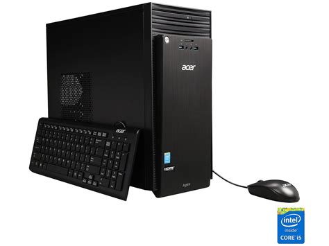 Acer Desktop Computer Aspire Tc 705 Intel Core I5 4th Gen 4460 320ghz