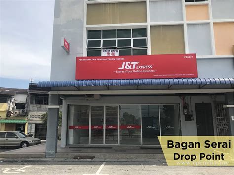 It just from melaka to muar. J&T Express @ Bagan Serai - Bagan Serai, Perak