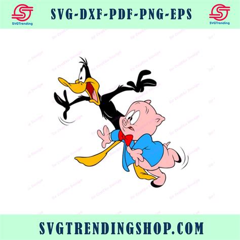 Looney Tunes Svg 2 Svg Dxf Cricut Silhouette Cut File Instant