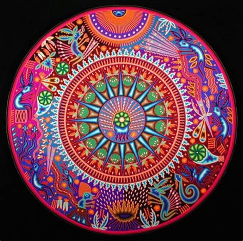 29 Best Huichol Images On Pinterest Bead Art Mexican Art And Mexican Folk Art