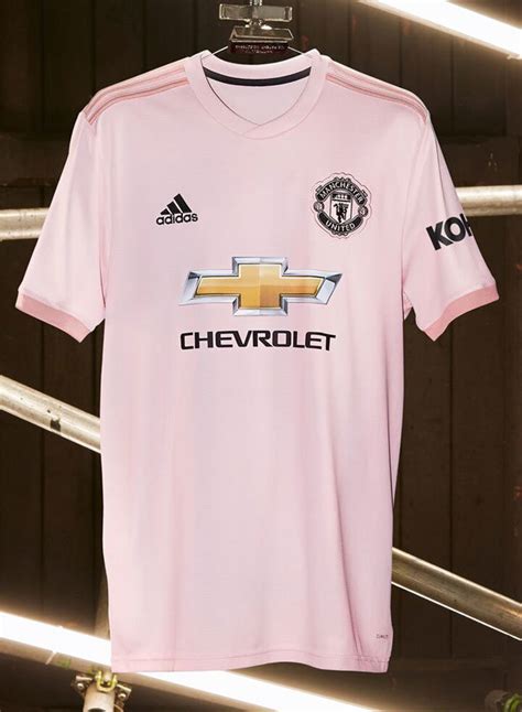 Manchester United Away Kit New Pink Shirt Unveiled By Adidas For