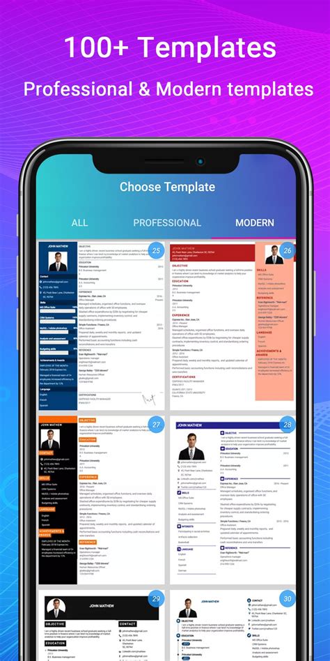 You will also get a view menu which displays the time, date, ddns, ip/tcp among others. Resume Builder App Free CV maker CV templates 2020 for ...