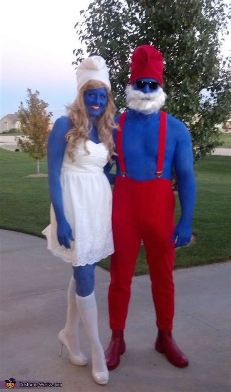 The Smurfs Couple Costume