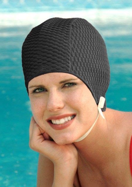 Swim Cap With Chin Strap Bathing Cap With Chin Strap Bathing Cap