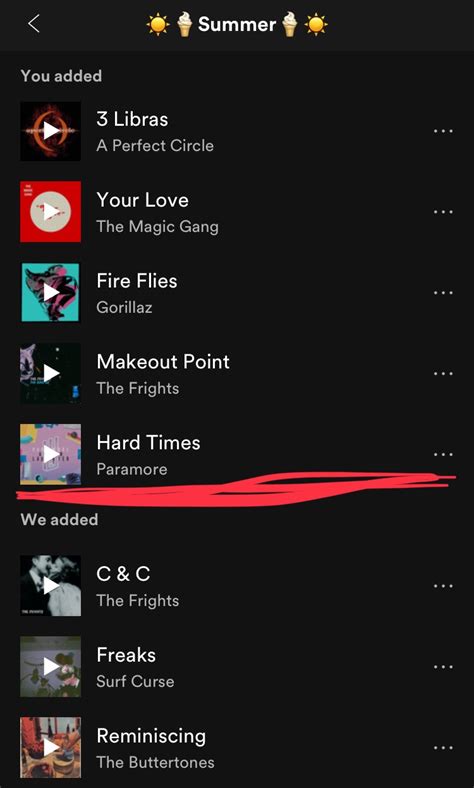 Send me your name, the name of your crush, the name of your pet, a feeling you have right now, your favorite color, literally any word really, and i will make 3. Solved: Playlists How do I stop Spotify from adding trac ...