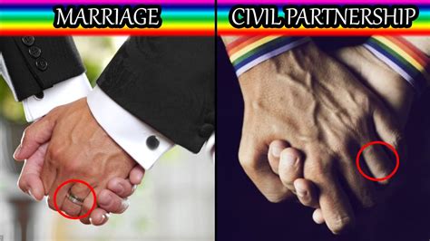 civil partnership vs marriage what s the difference youtube