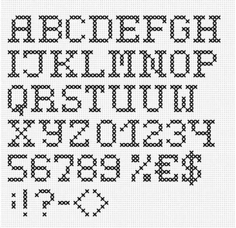 Artigo relacionado alfabeto em ponto cruz contenido em moldes de letras. Gráfico Bordado ponto cruz - 66 Idéias e moldes para fazer