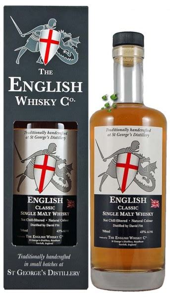 Sankt Georges Distillery English Whisky Classic Single Malt Welsh