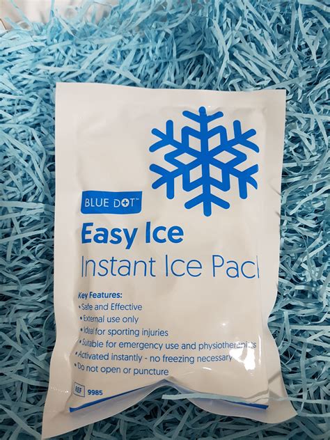 Instant Icecold Pack Standard X48 Instant Ice Cold Pack Ice