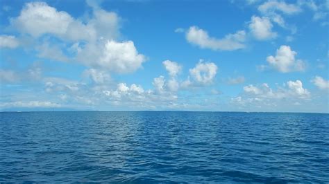 Clouds Over South Pacific Ocean Stock Footage Video 100