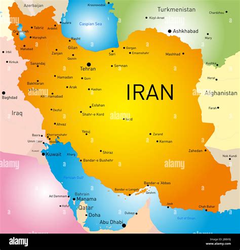 A Map For Your Reference The Regions Of Iran Mapa De