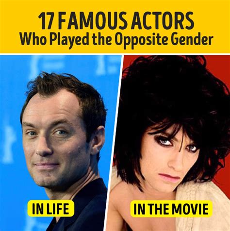 30 famous actors who played the opposite gender actor 30 famous actors who played the