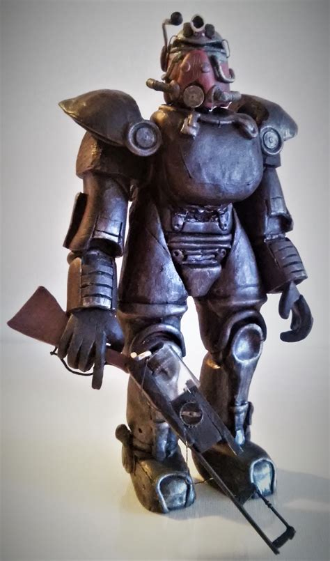Fallout T B Power Armor Handcrafted Static Display Etsy Canada