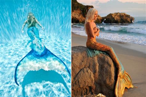 Sexy Real Life Mermaids Swimming Underwater Daily Star