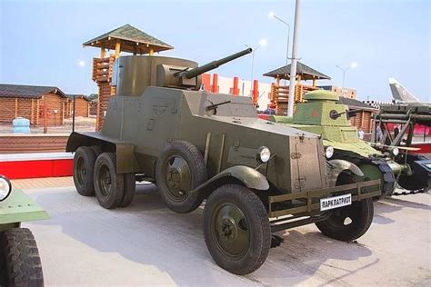 Ba 10 Armored Car On Display Kamensk Shakhtinsky