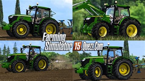 John Deere 6r Série Fl Pack V10 Fs15 Farming Simulator 15