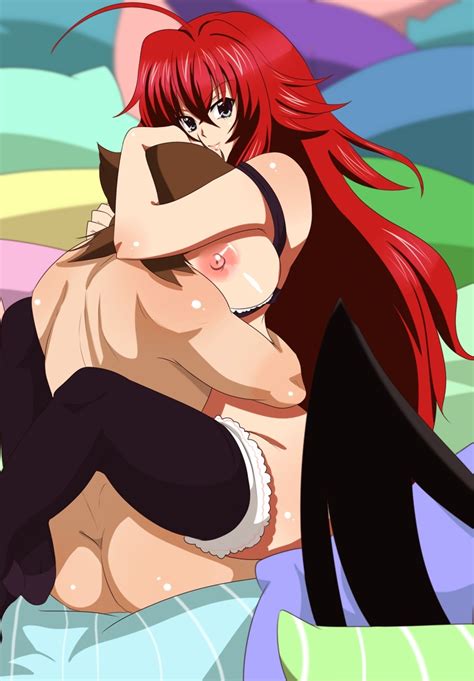 Hyoudou Issei And Rias Gremory High School Dxd Danbooru
