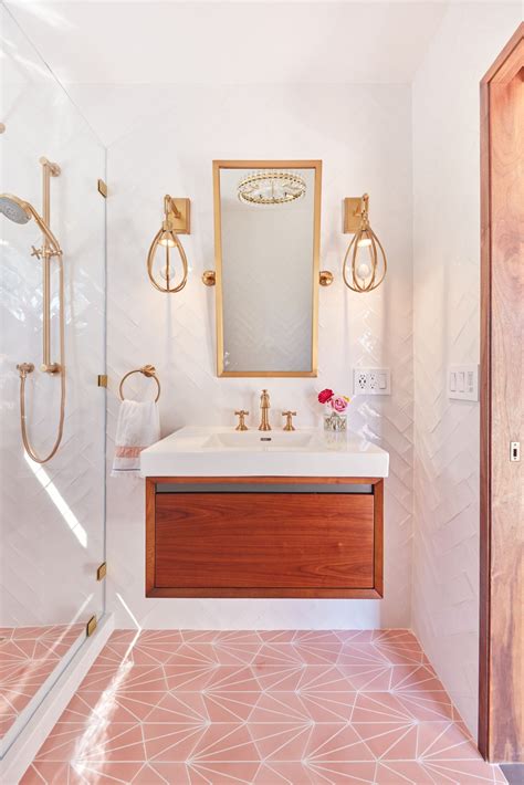 Blush Crush The Color Of Love The Chroma Home Pink Tile Bathroom