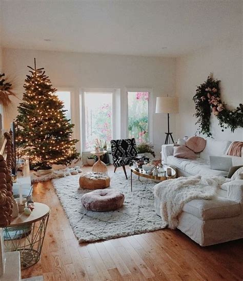 55 Small Apartment Christmas Tree Living Room Decor Ideas Christmas