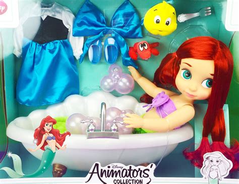 Little Mermaid Princess Ariel Disney Animators Deluxe T Set Doll