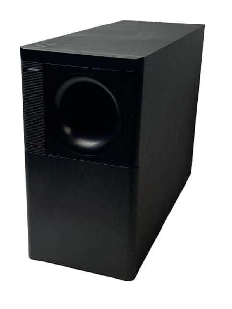 Bose Acoustimass Series IV Black Bose S Most Compact And Affordable