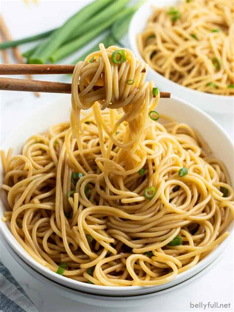 Quick And Easy Sesame Noodles Recipe Belly Full