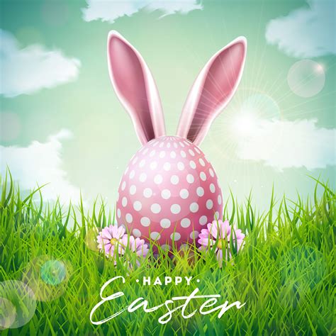 Happy Easter Holiday Illustration 335401 Vector Art At Vecteezy
