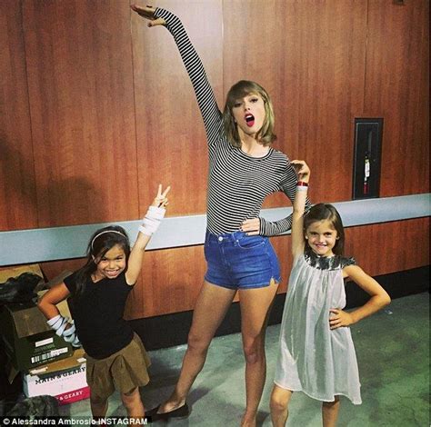 Alessandra Ambrosio Shares Pix Of Daughter Posing With Taylor Swift