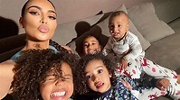 Kim Kardashian se toma unas vacaciones de sus hijos en plena cuarentena