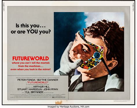 Futureworld American International 1976 Rolled Finevery Fine