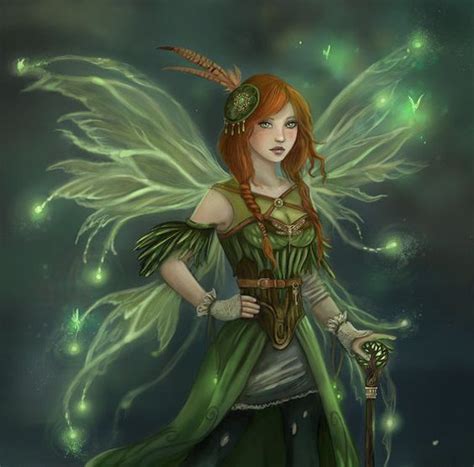 Woodland Fairies By Derek Fiechter Celtic Fairy Fairy Artwork