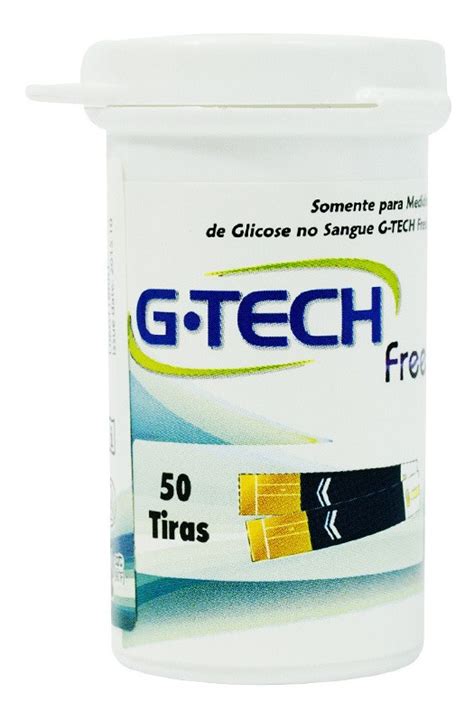 150 Tiras Pra Teste De Glicemia Gtech Free Fita Para Diabete