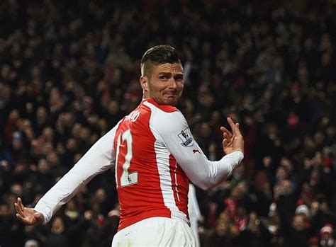 Arsenal Fc Positivity Is Key In Girouds Form Arsene Wenger