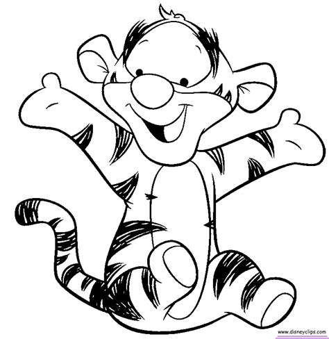 Baby Tigger Winnie The Pooh Clip Art Library