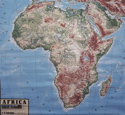 Mapa De Africa Para Imprimir Politico Fisico Mudo Continente Images