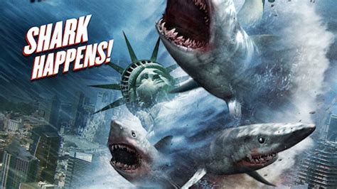 Everything About The Sharknado 2 Poster Is So Wrong It S Right