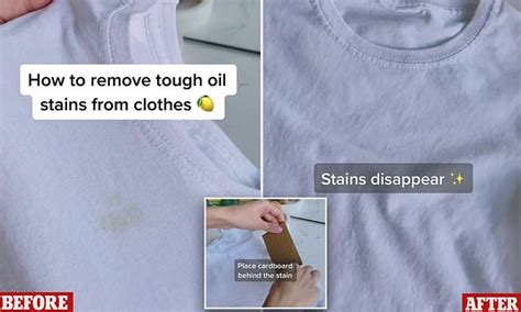 How To Remove Tough Oil Stains From Your Clothes Organised Mum Shares