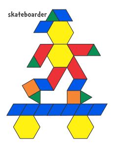 You can purchase wooden pattern blocks here. Jessica's Pattern Block Templates